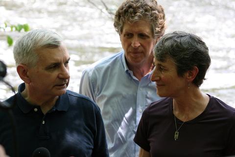 Secretary Jewell Tours RI Parks, Trails, and Waterways